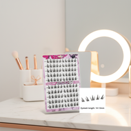 BQI Sunflower Lashes,,,  BQI Bulu Mata Bunga Matahari Tanpa Gam Ketebalan Realistik Kumpulan Remaja 