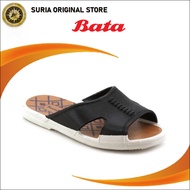 Original BATA Tun M Men Brown Sandal | Selipar Getah Kasut Lelaki BATA 862-5381