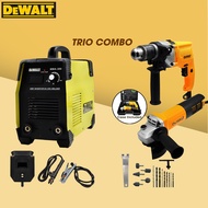 [ TRIO SET ] DeWALT MMA-300 Welding Machine + 2in1 DeWALT Grinder and Drill (B)