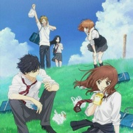 Anime Coloring Paper/ Anime Ao Haru Ride Coloring Sheet