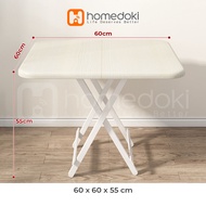 Meja Lipat Ukuran / Meja Makan Lipat / Meja Lipat Kayu / Meja Makan Portable / Portable Folding Tabl