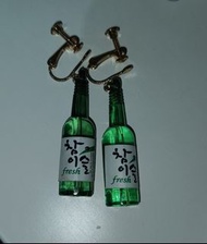 Bonny&amp;read 韓國燒酒瓶耳夾