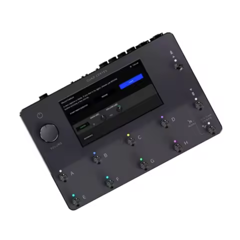 Neural DSP Quad Cortex most powerful floor modeler multi-effects processor 7” display with multi-tou