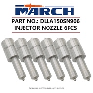 6pcs Diesel Fuel Injector Nozzle Tip DLLA150SN906 105019-0140 for HINO Profia V22D