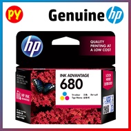HP 680 Original Ink Cartridge (Black Color) - F6V27A F6V26A X4E78A X4E79A -  for printer HP DJ 3835 