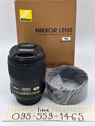 (สินค้ามือ2) เลนส์ Nikon 60mm F2.8G N Macro (0167)