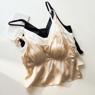 Slow Hand Out of Stock⚠️Retro French Light Luxury Mulberry Silk V-Neck Beautiful Back Sling 19 Mommy