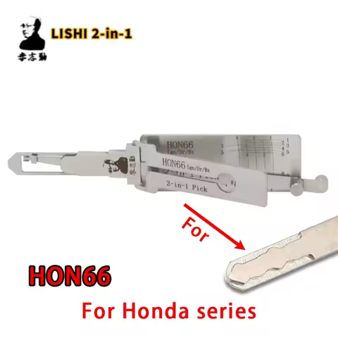 LISHI 2IN HON66 FOR Honda Accord CIVIC CRV LISHI pick tool Door opening tool locksmiths tool