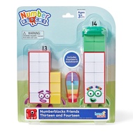 hand2mind Numberblocks Friends Thirteen and Fourteen Figures, Numbers Math Toys Small Figurines