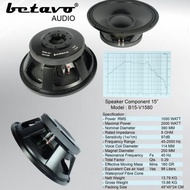 SPEAKER BETAVO B15 V1580 15 INCH COIL 4.5 INCH BUAT LOW UNTUK LAPANGAN