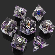 Board Game Accessories Resin Planet Dice TRPG DND COC Dice