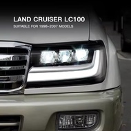 Toyota Land cruiser 100 lc100 fj100 1998 - 2007 front led Head Lamp fog Light DRL headlamp headlight