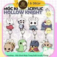 Game Hollow Knight keychain - Game Hollow Knight cartoon keychain designed upon request for free_DH