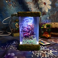 Howl night light, howl's castle, Ghibli night light, resin night light, unique night light