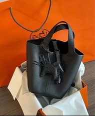22/4 Update｜Hermes Picotin 18cm🤤🖤So Black 全黑 黑色扣 U stamp 超特別✅Full Set 連專門店單