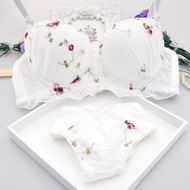 White Women Bra Lingerie Set Size 34/75A