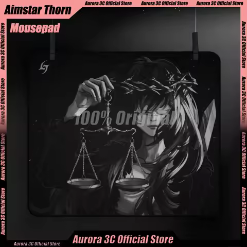 Aimstar Thorn Mousepad Gaming Mousepad 3.5mm Mid Smooth E-Sports Mouse Pad Fps Non-Slip Gaming Acces