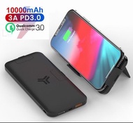 PD 快充 10000mAh  Power Bank QC3.0 10W 無線快充電寳 Airpod MacBook
