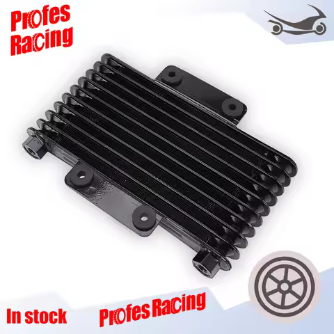Motorcycle Oil Cooler 75mm High Engine Quality 125ml Radiators for 125CC-250CC Dirt Bike ATV