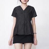 Cambly Top - Semi Formal Short Sleeve Women's Top