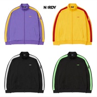 [NERDY] Korea Fashion Unisex Pinwheel Embroidery Track Top_4 Colors