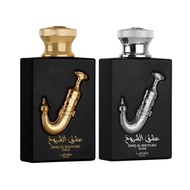 PERFUME ARABIC ISHQ AL SHUYUKH SILVER, ISHQ AL SHUYUKH GOLD, EAU DE SPRAY 100ML 3.4FL.OZ FATTAFA DUB