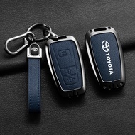 Leather Car Key Case for Toyota Camry 2019 - 2024 Altis 2022 - 2024 Cross 2023 2024 Car Cover Access