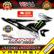 Stiker Striping Mx King 150 Variasi Monster