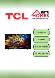 TCL 75" T-SCREEN PRO QLED TV 75C655 (2024 NEW)