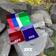 XYZ MUDFLAP NINJA R SS RR KRR 150 ACRYLIC ALUMINUM