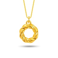 SK Jewellery Eternal Twist 999 Gold Pendant