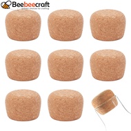 8 pc Cork Bottle Stoppers Bottle Tampions BurlyWood 33-37x25-30mm