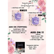 PRE- ORDER FUZZY WIRE CAKE