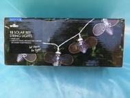 Christmas Xmas 太陽能金屬小蜜蜂16串室內外戶外LED裝飾燈