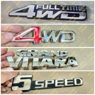 5-speed Grand Vitara 4WD FT Car Logo Emblem