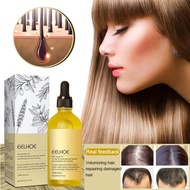 Thick hair essential oil, hair damage prevention, smooth hair, nourishing hair care oil