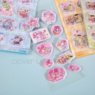 CUTE CHARACTER WATER FILLED RAISED STICKER CUTE water 3d 5d water unique STICKER scrap book art craf