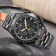 Tissot TISSOT Rhythm 516 Series Quartz Movement Three Eyes Black Yellow Chronograph Men's Watch Rui 