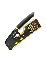 【Best value】 RJ45 Tool Pass Through Ethernet Crimping Tool for Cat6 Cat5 Cat5e RJ45 Connectors Wire