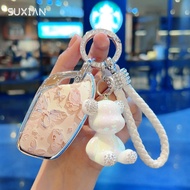 MG MG3 Key Case MG4 MG5 mg6 MGS5 EV HEV HYBRID+MGEZS VS HS ZS Car Key Chain