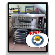 Okazawa  Gas Oven 1 layer 2 Trays Gas Oven GVL12T / Complete With Rack