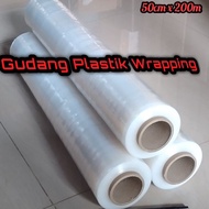 Vyu PLASTIC WRAPPING Width 5cm x 2meter STRETCH FILM PLASTIC WRAP WRAPING REPING