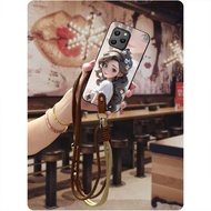 Necklace Cute Phone Case For Blackview BV5300/Pro/Plus/Oscal S70/Pro Silicone protective Crossbody B