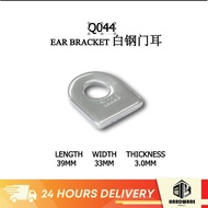 4pcs Stainless Steel Door Ear Bracket Gate Grill Padlock Eye Grille Welding Braket Besi Telinga Pintu Pagar 白钢门耳 DEB0