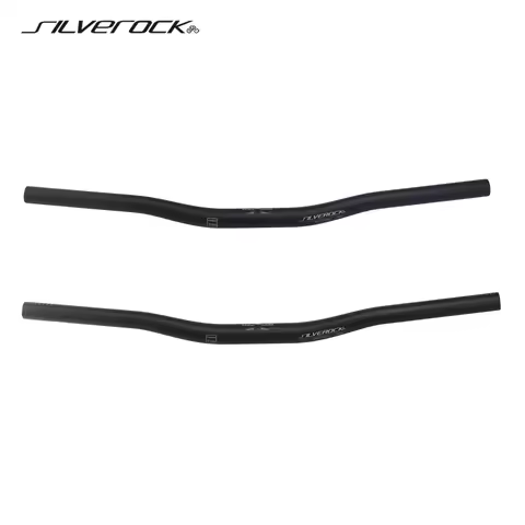 SILVEROCK Carbon S Type Handlebar Rise Bar 25.4mm x 580mm for Brompton Fnhon Gust K3plus Trifold Fol