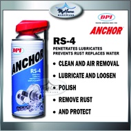 Anchor DPI RS-4 Anti Rust Spray Multipurpose Lubricant - 400ml
