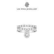 Lee Hwa Jewellery Modern Classic Teardrop Diamond Ring