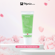 Sữa rửa mặt Naris Nature cho da mụn chiết xuất mù tạt wasabi 100g