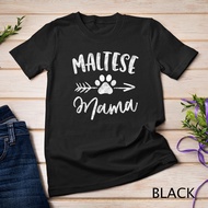 Men T shirt print short sleeve Maltese Mama Shirt Maltese Lover Owner Gifts Dog Mom Tshirts Unisex T