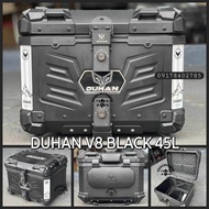 Duhan  45L Alloy Top Box ( WITH BACKREST )